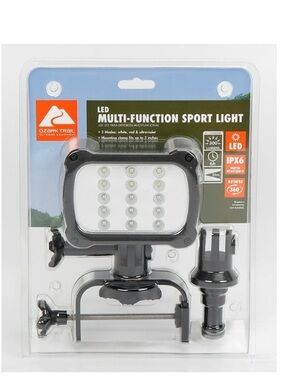 New !! Ozark Trail LED Multi-Function Sport Light - Gray